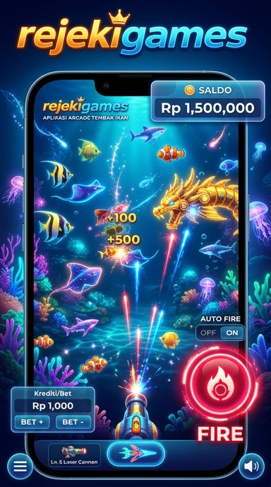 Cuplikan layar menu unduhan rejekigames untuk perangkat Android