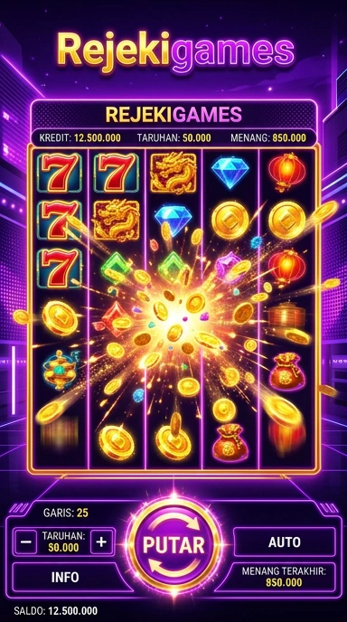 Galeri pratinjau visual rejekigames build APK resmi terbaru